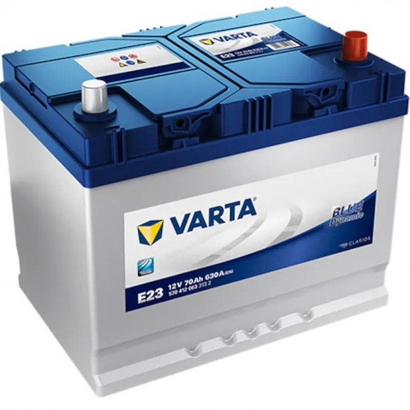 Varta Blue Dynamic E23 12V 70AH Amper 630 A(EN) Akü