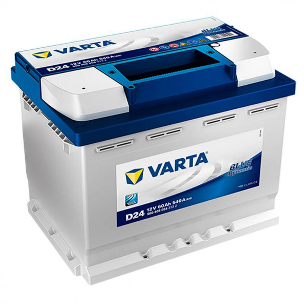 Varta Blue Dynamic D24 12 V 60 AH Amper 540 A(EN) Akü