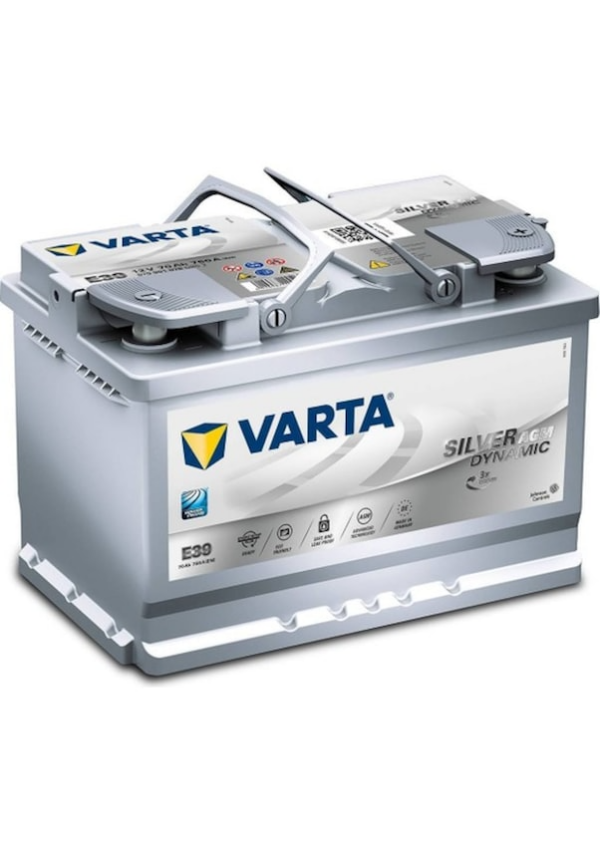 Varta 12V 70 AH Amper AGM Start-Stop Akü